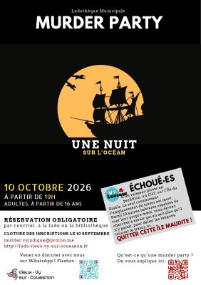 La Ludothèque vous propose une Murder Party